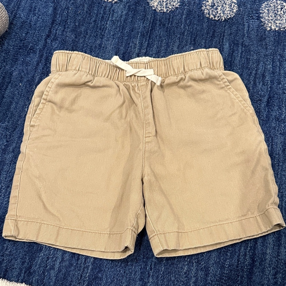 Crewcuts Tan Drawstring Athletic Shorts